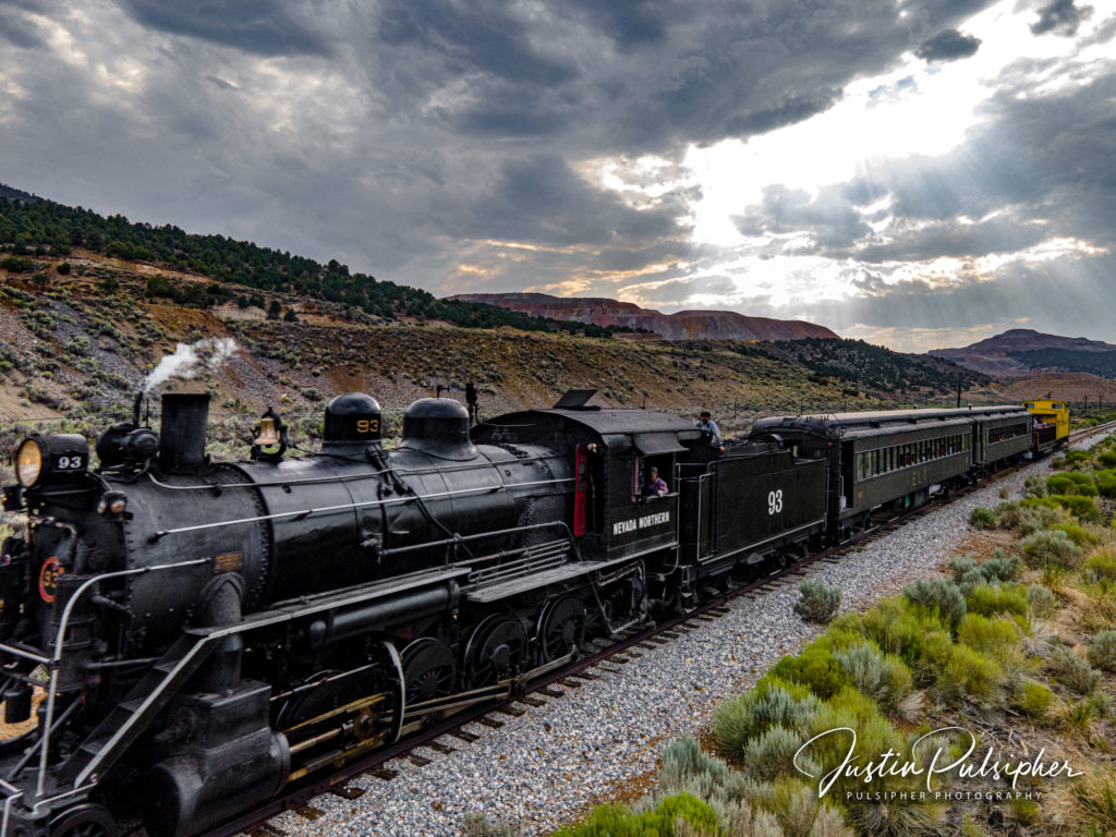 Northern Nevada Steam Locomotive #93 – Pulsipher Photography